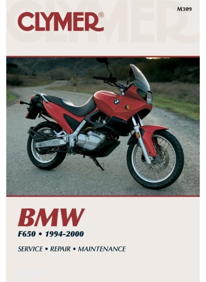 BMW F650 Funduro Motorcycle 1994 2000 Service Repair Manual - Paperback