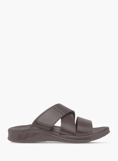 LBL by Shoexpress Mens Solid Slip-On Arabic Sandals