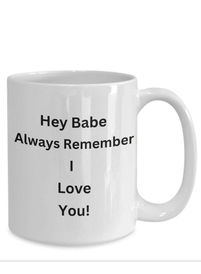 إم إي سي أنا أحبك كوب القهوة كوب الشاي 11 أوقية - Image 1