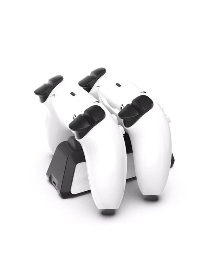 Neutral Ps5 Game Handle Dual Charge Ps5 Handle Dual Charging Base Ps5 Wireless Handle Fast Charging Base Charger Base - Image 4