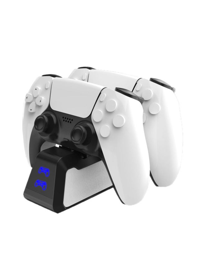 Neutral Ps5 Game Handle Dual Charge Ps5 Handle Dual Charging Base Ps5 Wireless Handle Fast Charging Base Charger Base - Image 2