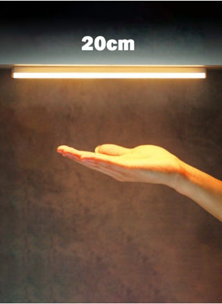 Under Cabinet Lights，3 Adjustable Modes,Rechargeable Intelligent Sensor Light,Wireless Night Lights for Drawer,Wardrobe,Kitchen,Hallway (20cm/Warm Light) - pzsku/Z3C72819AC0E93D5FDA32Z/45/_/1711879240/dc734fc5-d6d2-4bec-ab55-b6b47e3c3e91