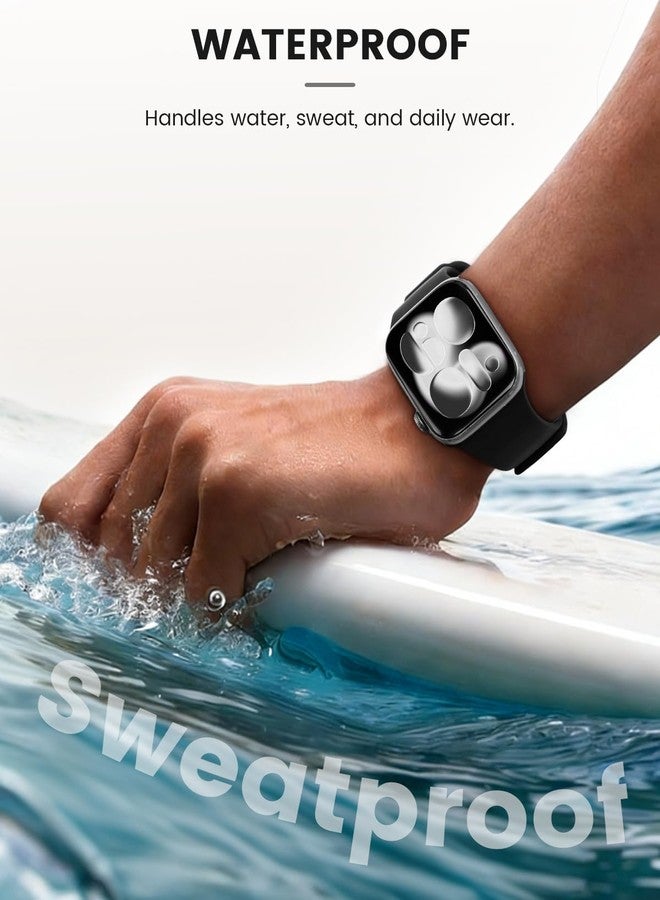 BandSmith Magnetic Silicone Band Compatible with Apple Watch Band 38mm 40mm 41mm 42mm 44mm 45mm 46mm 49mm Women Men, Soft Sport Waterproof Replacement Strap for iWatch Series 11 10 9 8 7 6 5 4 3 2 1 SE Ultra - Image 4