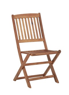 vidaxl Modern Stylish Folding Outdoor Chairs 8 pcs Solid Acacia Wood  - Image 3