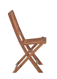vidaxl Modern Stylish Folding Outdoor Chairs 8 pcs Solid Acacia Wood  - Image 4