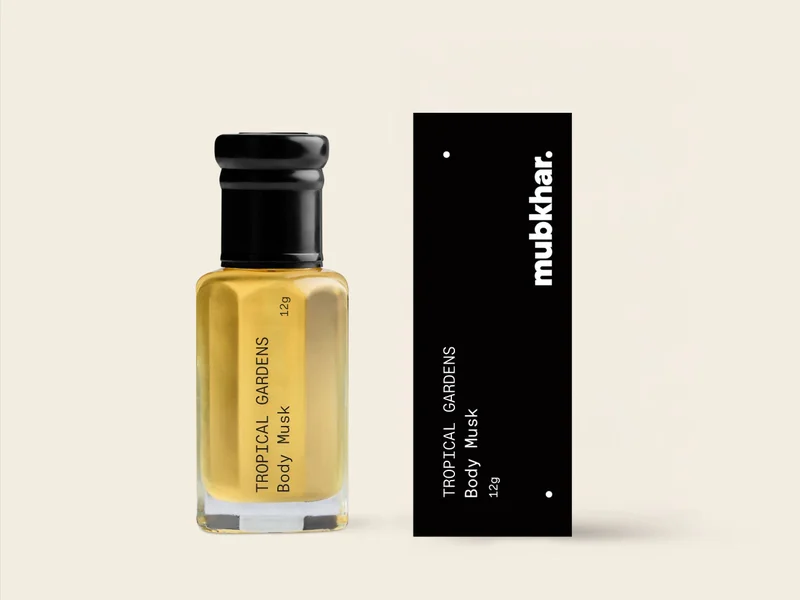 Mubkhar. Tropical Gardens Body Musk