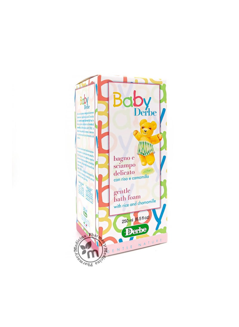 Baby Gentle Bath Foam with Rice & Chamomile, 250ml