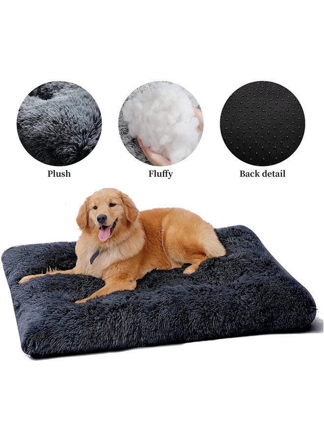 Neostyle Large Dog Bed,Plush Soft and Comfortable Pet Bed,with Non-Slip Bottom Washable Dog Mat - Image 5