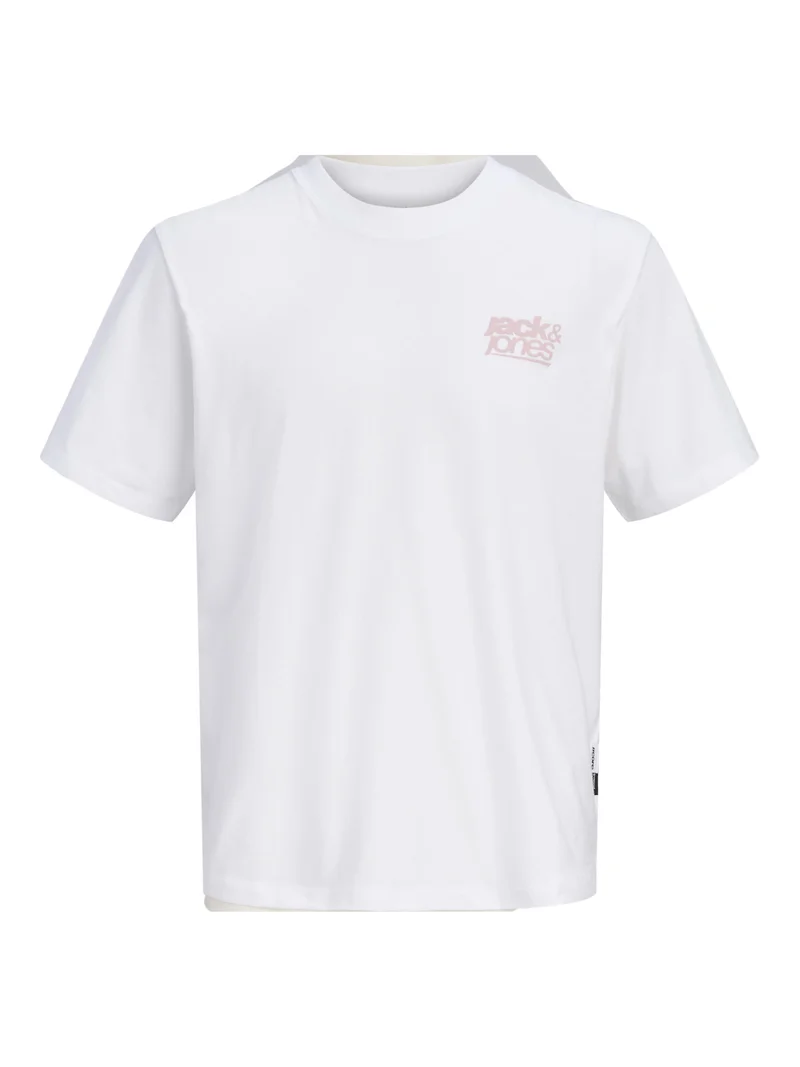 جاك اند جونز JCOCLUB BACK PHOTO TEE SS CREW NECK