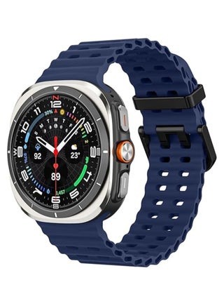 Rugged Band Compatible with Samsung Galaxy Watch 7 Ultra Band 47mm, Soft Silicone Sport Waterproof Strap Marine Bands for Galaxy Watch Ultra 2024 for Men & Women - pzsku/Z3C72E5688E10FDD7C86EZ/45/_/1725498787/a59fc403-e32d-4011-8ea5-33cc41d86622