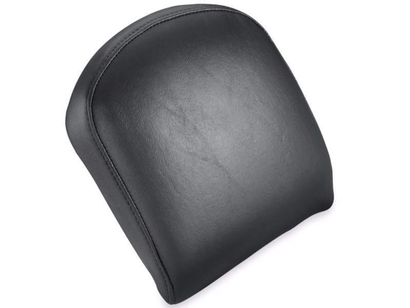 Eagle Skull Smooth Top Stitched Rear Passenger Medium Low Backrest Pad for Harley Davidson Softail Fat Boy Dyna Street Bob Sportster Iron Sissy Bar Pads Upright Back Rest Sissybar Medallion Uprights REF 52626-04 - Image 2