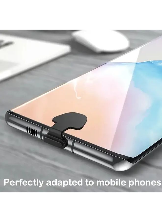 4pcs Silicone Type C Dust Covers Black Soft Durable USB C Plug for Phone Tablet Laptop - Image 3