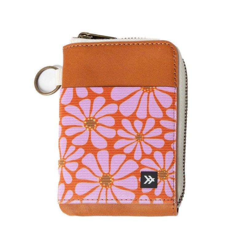 Thread Wallets RFID Blocking Leather Zip Wallet with Card Holder for Men and Women (Emmeline) - Image 1