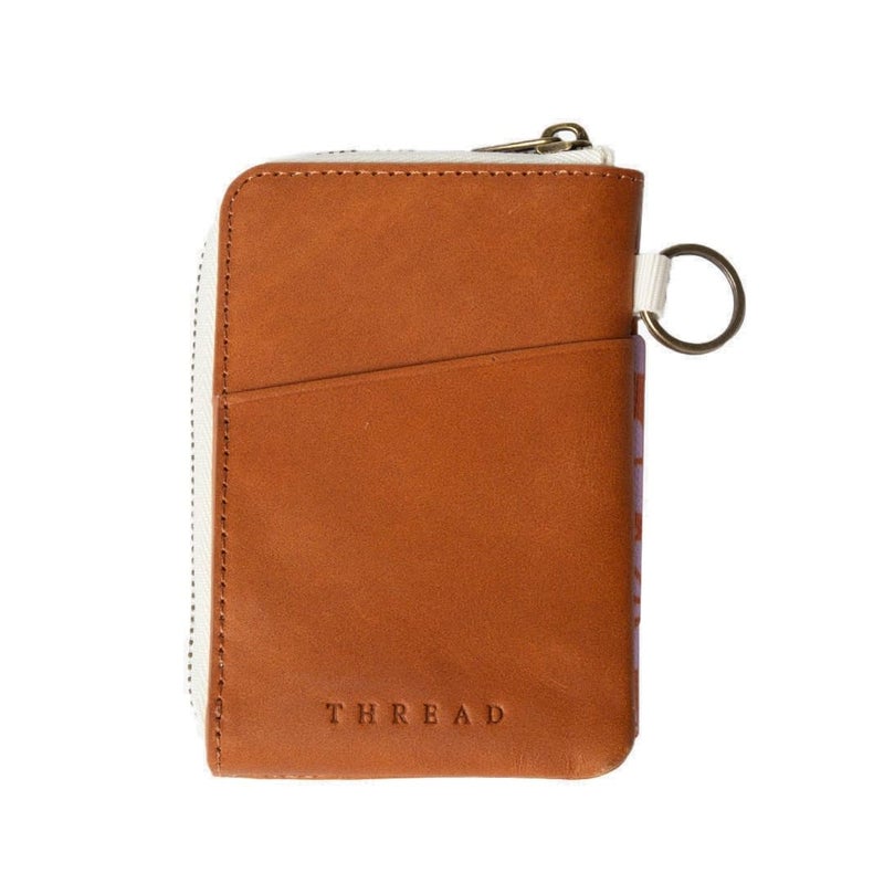 Thread Wallets RFID Blocking Leather Zip Wallet with Card Holder for Men and Women (Emmeline) - Image 2