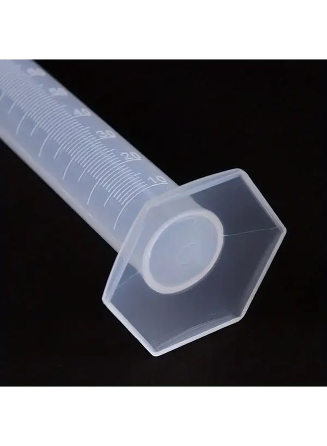 4pcs Clear Plastic Measuring Cylinders Set Lab Science Equipment - Image 4