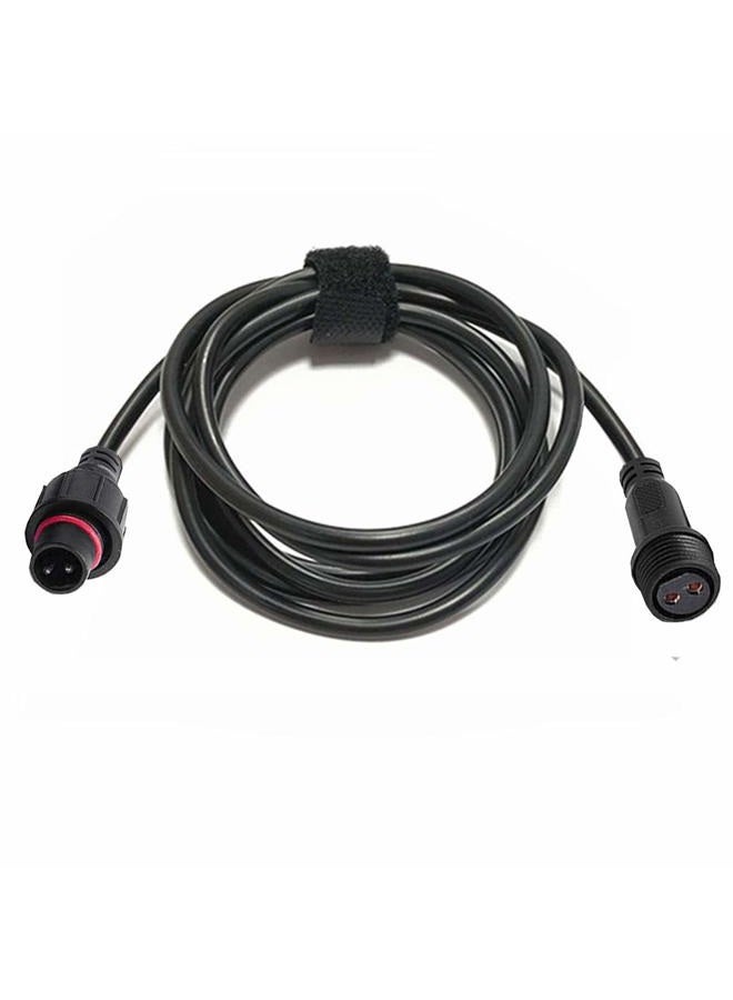 dstfuy 16AWG Waterproof Extension Cable,9.84FT 2Pin Extension Lead Waterproof Cord,IP65 Extension Cable for Solar Spotlights,Garden Spike Lights,LED Strip Lights(2Pin) - Image 1