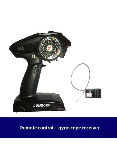 Dumborc X6 Gyro RC Controller 2.4G for Cars BoatsX6 + X6FG [with gyroscope]] X6 + X6FG [with gyroscope]]