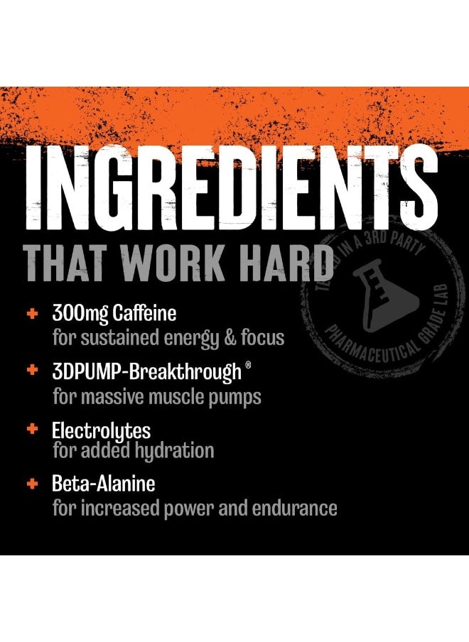 ANIMAL - Primal Preworkout Powder – Synergy Of Energy, Focus, Endurance, Hydration And Absorption Carefully Dosed With Patented Ingredients For Maximum Effectiveness – Next Generation Preworkout Formula - Image 1