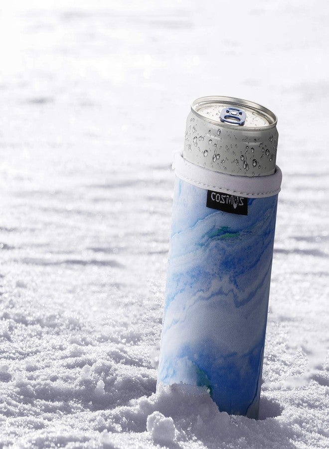 CM Soft Neoprene Slim Can Sleeves Insulators Slim Can Cooler Skinny Can Cooler Can Cover Holder for 12 Fluid Ounce Energy Drink Beer Skinny Cans Bottles (Marble Pattern (5 Pcs)) - Image 5