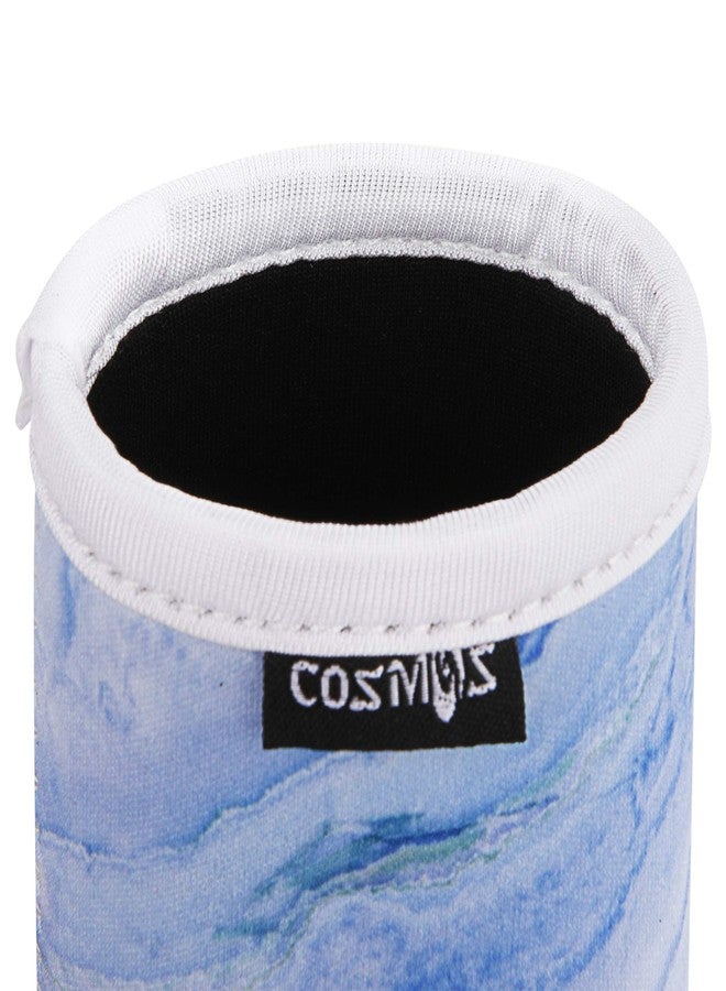 CM Soft Neoprene Slim Can Sleeves Insulators Slim Can Cooler Skinny Can Cooler Can Cover Holder for 12 Fluid Ounce Energy Drink Beer Skinny Cans Bottles (Marble Pattern (5 Pcs)) - Image 4