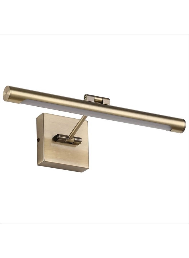 Joosenhouse LED Picture Lights for Paintings Bronze Finish 16.53" Long Swing Arm Display Wall Art Light 9W Gallery Hallway Lighting Over Pictures,Hardwired Connection 3000K,Non-Dimmable - Image 1