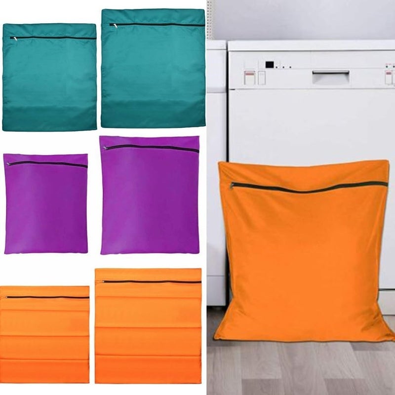 Pet Laundry Bag for Washing Machine with Polyester Material, Prevents Pet Hair Transfer, Suitable for Beds, Blankets, Towels, Pet Clothing and Soft Toys(blue L) - Image 2