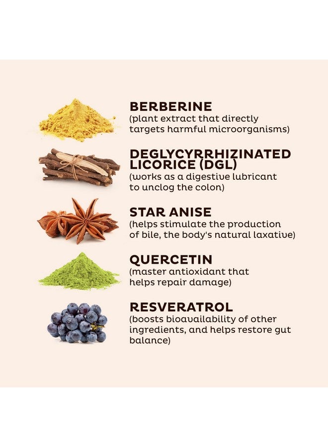 Emma Gut Health - 2 Pack - Gas and Bloating Relief, Constipation, Leaky Gut Repair - Gut Cleanse & Restore Digestion - Regulate Bowel Movement. Probiotics and Laxative Alternative, 120 Capsules - Image 3