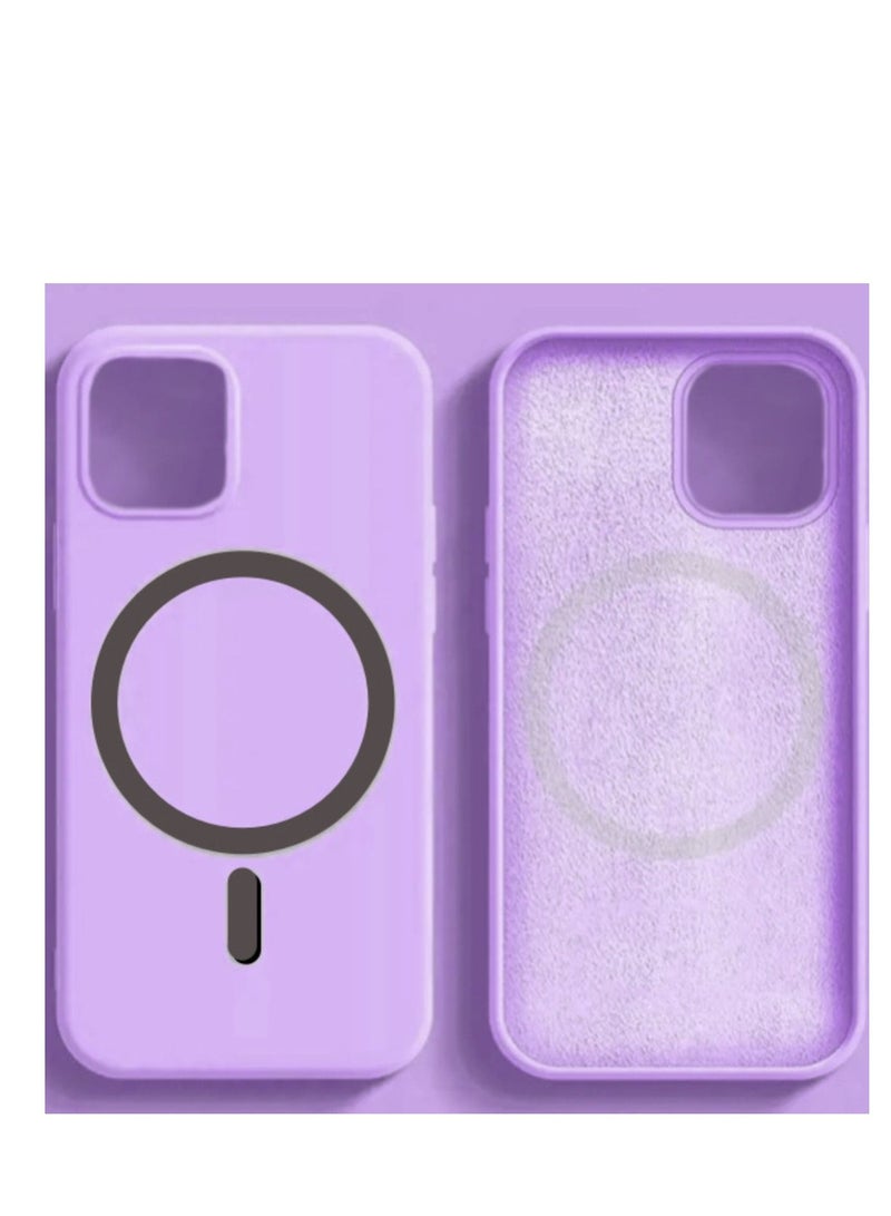 Magsafe phone protection cover magsafe magnet IP 13 PRO purple - Image 1