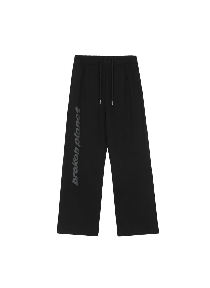 Generic - Broken Planet Trendy Letter Print Hoodie Sweatshirt Set Black pants - Image 1