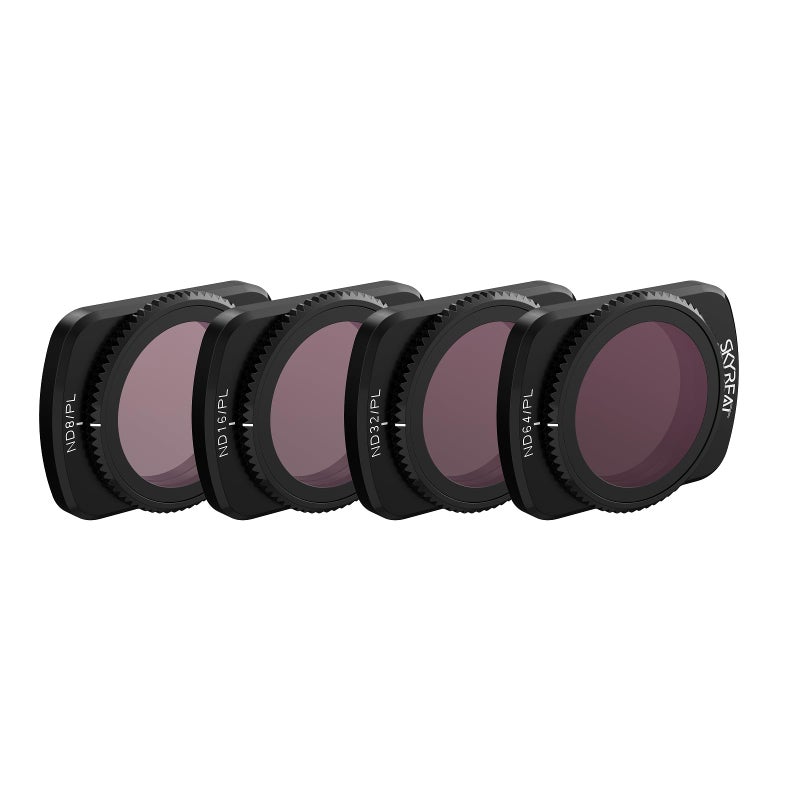 Skyreat ND Filters Set for DJI Osmo Pocket 3 Creator Combo Accessories (4-Pack ND/PL) - Image 1