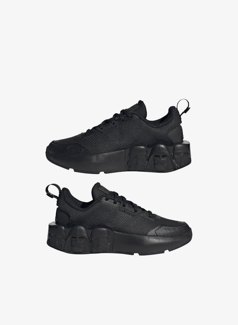 Adidas Star Wars Runner K Black Running Shoes For Kids Unisex 10K - Image 2