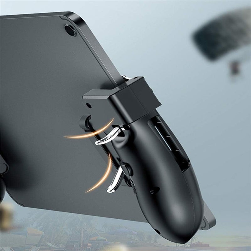 Mobile Game Controller for iPad/Tablet, Semiconductor Cooling Gamepad Six Finger Gamepad Aim Button Gamepad for PUBG Fortnite Knives Out Call of Duty - Image 3