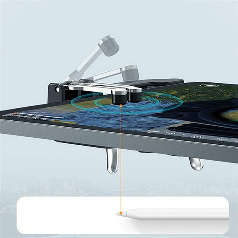 Mobile Game Controller for iPad/Tablet, Semiconductor Cooling Gamepad Six Finger Gamepad Aim Button Gamepad for PUBG Fortnite Knives Out Call of Duty - Image 4