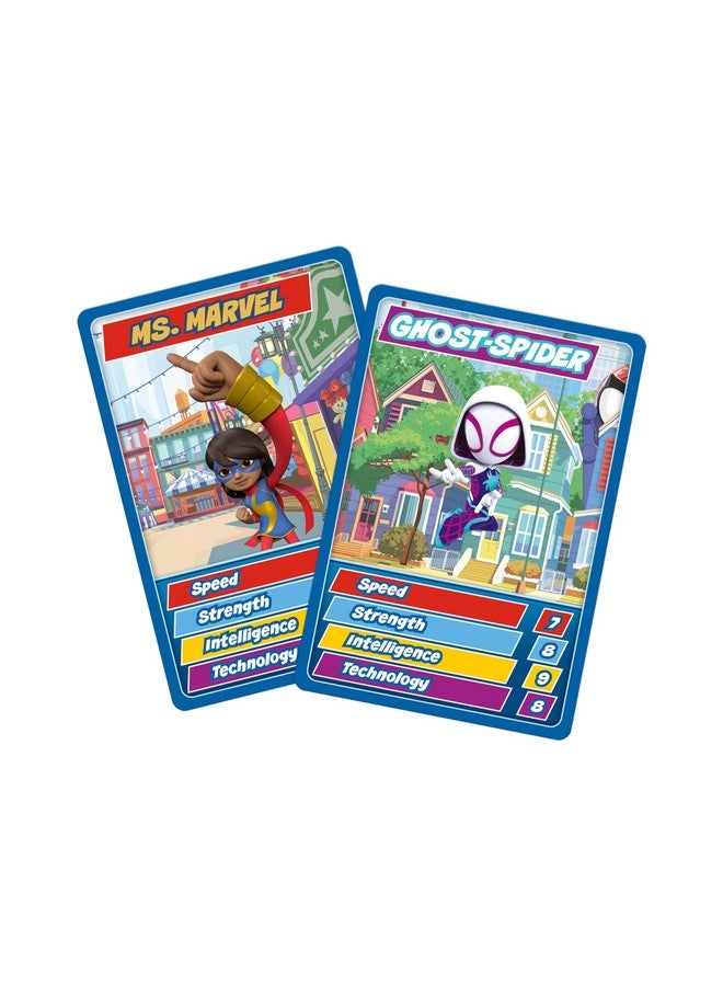 Top Trumps Top Trumps Card Game Spidey & Friends Junior - 5-in-1 Games for Kids - Learning Games - Kids Card Games - Card Games for Families - Quiz, Trivia, Memory Game - 2+ Players Game for 3 Plus Kids - Image 4
