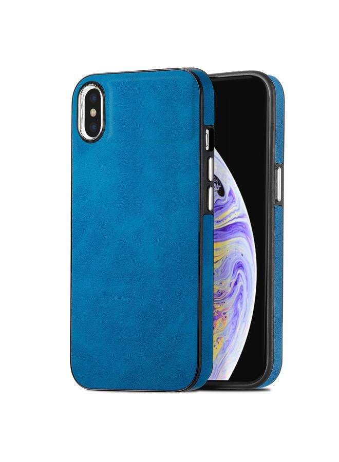 S-TOP Case For iPhone X / XS Skin-Feel Electroplating TPU Shockproof Phone Case - Image 1