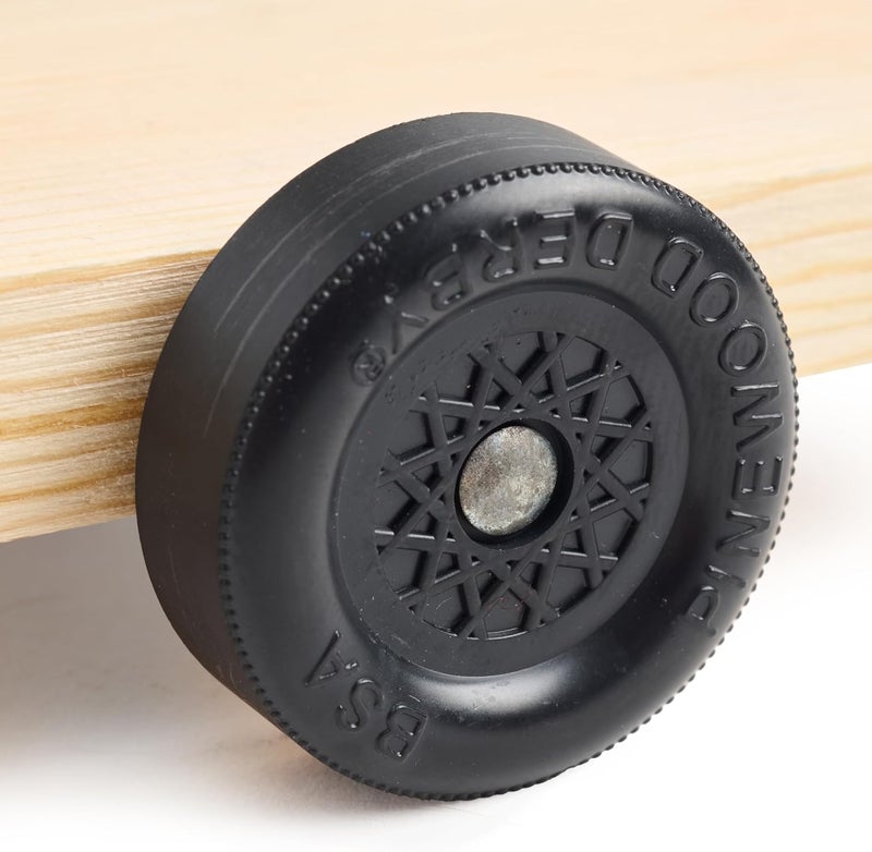 Pinewood Pro Pinewood Derby Axles - PRO Super Speed Graphite Coated with 2 Grooves (Set of 4) - Image 5