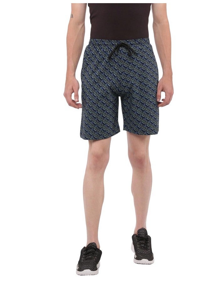 Dollar Men's Casual Cotton Bermuda Printed Shorts Assorted Colours (Pack of 1) - Image 1