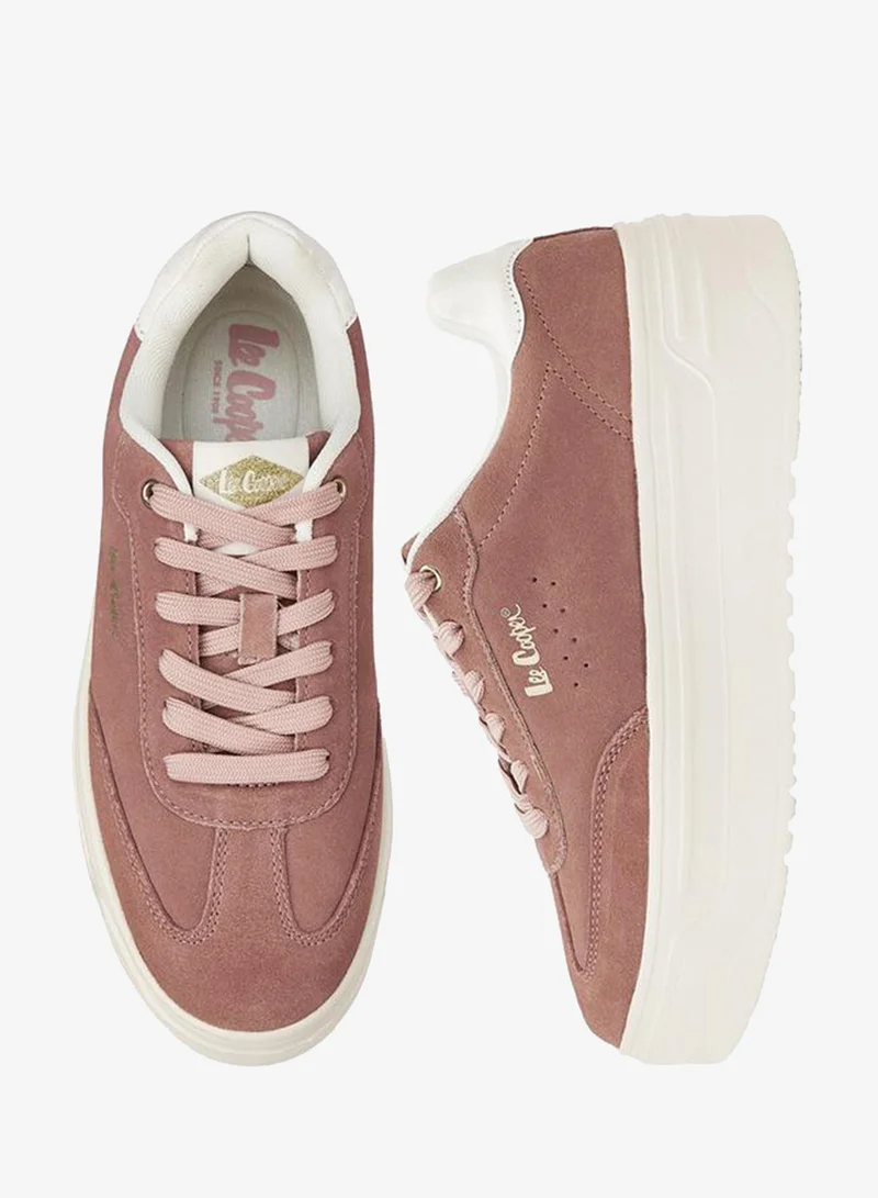 لي كوبر أحذية رياضية نسائية بنسيج دانتيل برباط