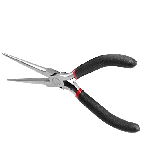 MUKLEI 15 PCS 6 Inch Needle Nose Pliers, Precision Pliers with Extra Long Tips and Non-Serrated Jaws for Wire Wrapping, Jewelry Making, Gripping Gadgets - Image 5