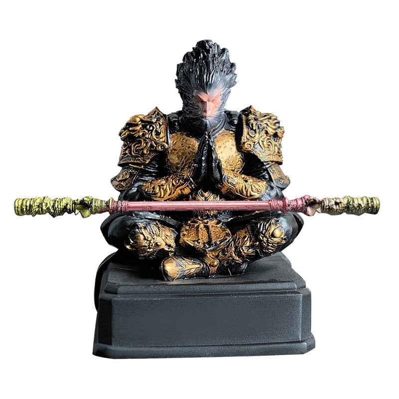 Black Myth Wukong Great Sage Resin Decorative Figurine Game Collectible Model