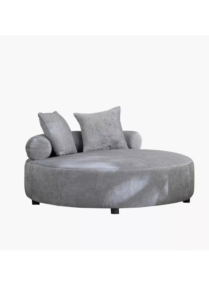 Bless Night Velora Two-Seater Fabric Chaise Lounge with 2 Cushions – Modern & Comfortable - Image 1