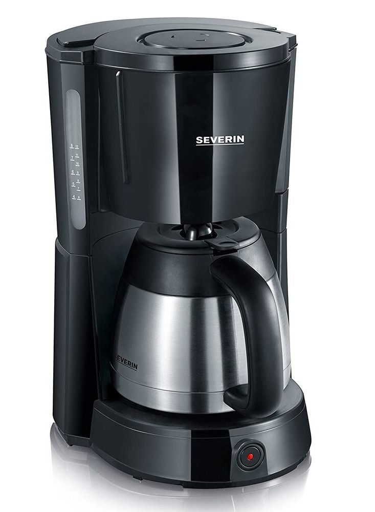 Severin Coffee maker with jug 1 liter 1000w ka 4131 black/silver - Image 1