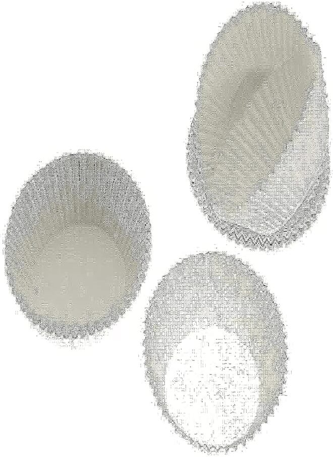 PEDRINI PEDRINI Line Cake Baking Cups, 300 Paper Units, White, 03GD227 