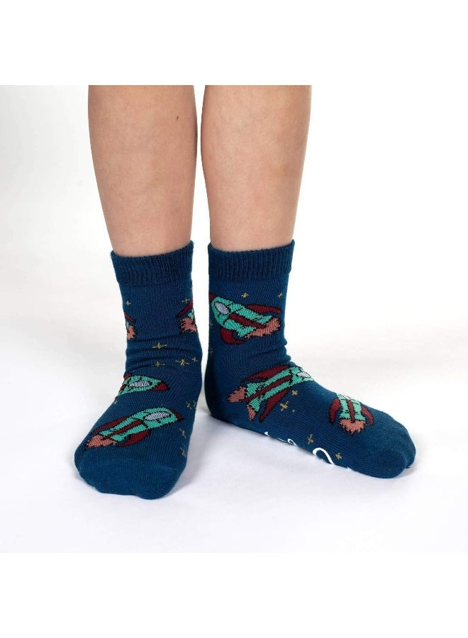 Good Luck Sock Good Luck Sock Novelty, Colorful, Fun Kids Socks, 3-Pack, Ages 0-10 Year - Image 5