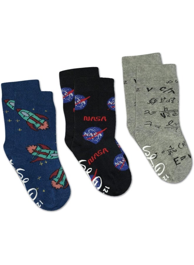 Good Luck Sock Good Luck Sock Novelty, Colorful, Fun Kids Socks, 3-Pack, Ages 0-10 Year - Image 1