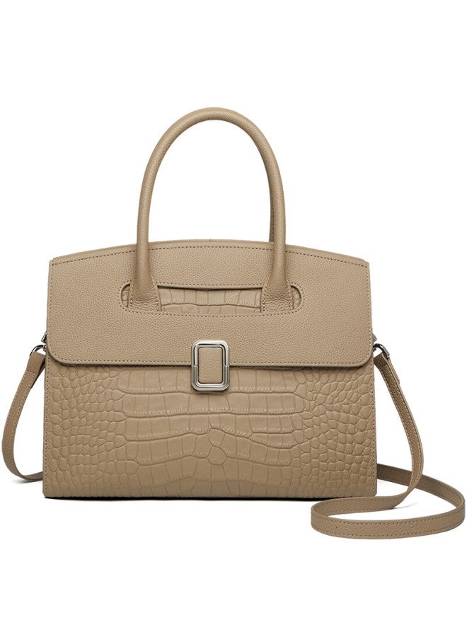 Zooler Women's Genuine Leather Handbag Fashion Single Shoulder Crossbody Bag Ladies Handbag Women's Day Gift - Image 2