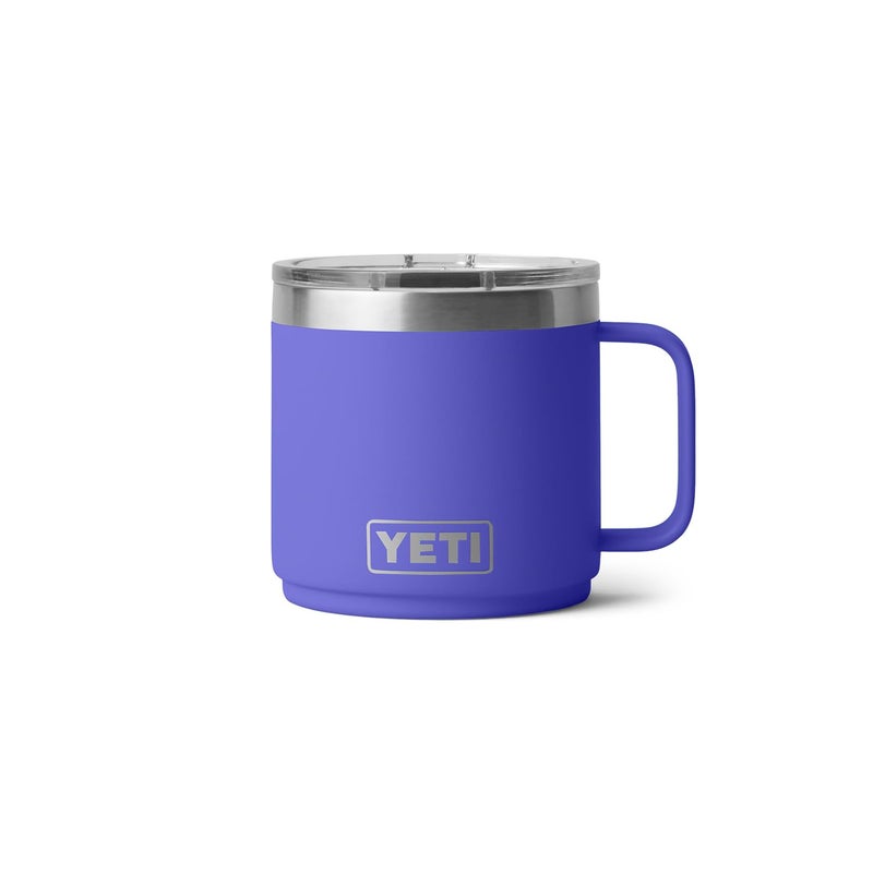 YETI Rambler 14 oz Stackable Mug, Vacuum Insulated, Stainless Steel with MagSlider Lid, Ultramarine Violet - Image 3