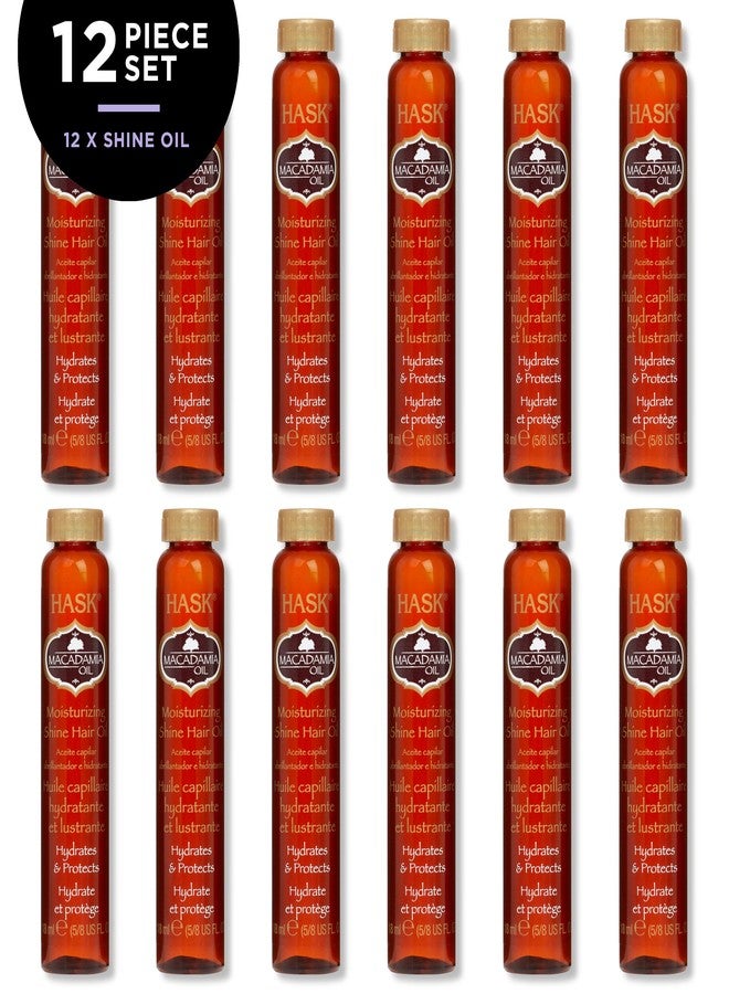 Hask Vials Macadamia Oil Shine Treatment, 0.62 Fl Oz (Pack of 12) - Image 2