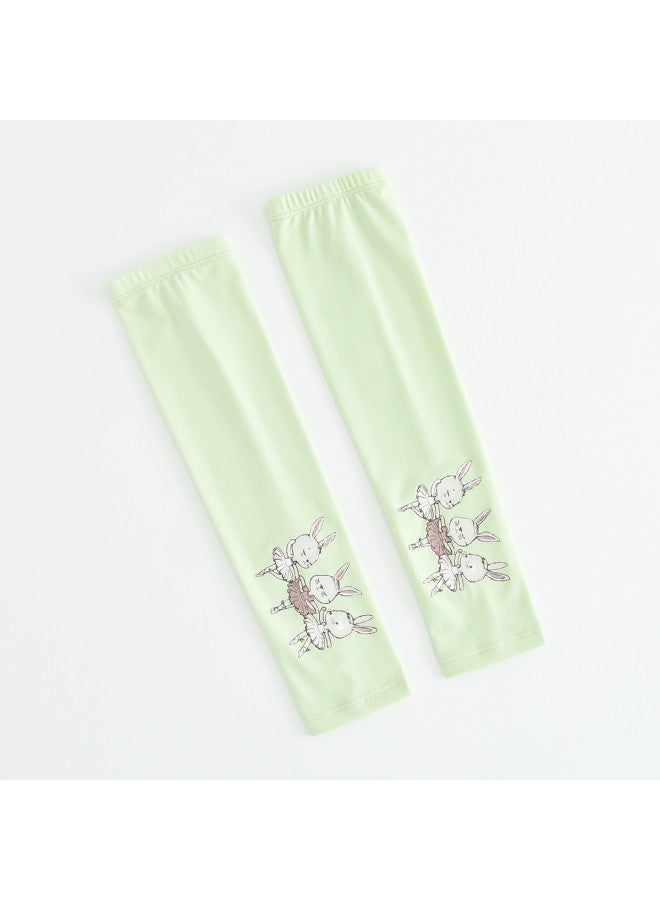 Bumblebee Sun Protection Arm Sleeves For Kids & Teens - Uv Blocking Cooling Sleeve Covers For Driving, Outdoor Sports & Cycling - Image 2