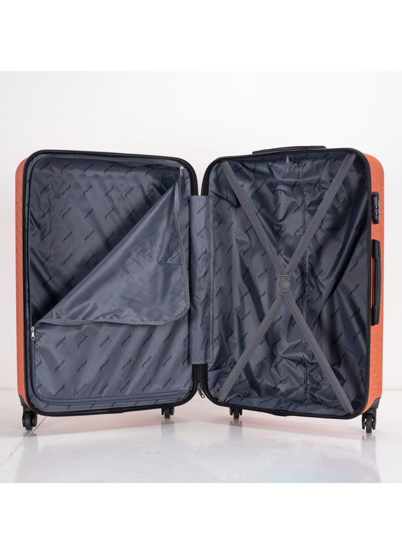VIPTOUR - Set of 4 ABS Trolley Luggage With Number Lock 20,24,28,32 Inches - Image 1